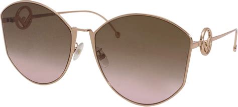 Sunglasses Fendi FF 0335 /F/S 0DDB Gold Copper / M2 Brown 